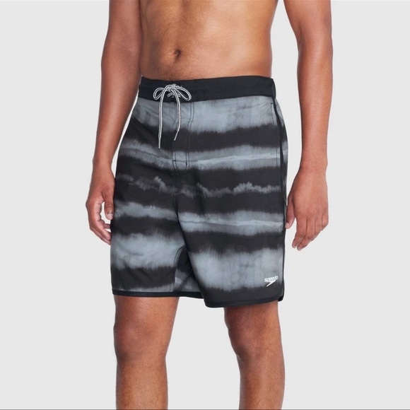 NWT Speedo Men's Swim Shorts Comfort Stretch UPF 50+ Sun Protection Sz XL - Picture 1 of 9